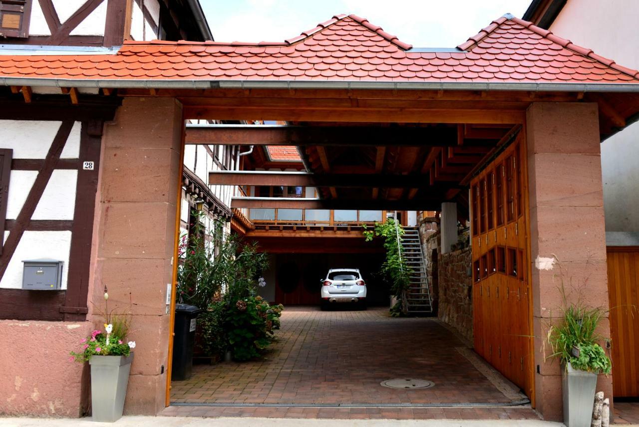 Gaestehaus Ehrhardt Schweigen-Rechtenbach Luaran gambar